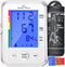 Blood Pressure Monitor for Home Use: Easy@Home Upper Arm BP Machine with Large Cuff and 3-Color Backlit Display