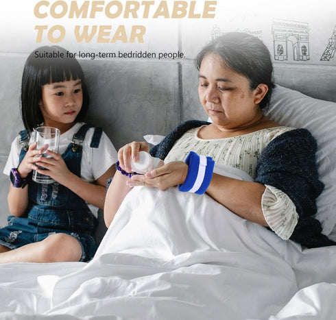 SOPOTUTU 2pcs Patient Straps for Hospital Use Safety Belt for Elderly Care Quick Release Design to Prevent Self-Injury