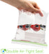 Freezer Bags Quart Size Resealable 150 count Extra Strong and Leak Proof Bags 1 Quart With Double Zipper Perfect for Berries Fruit and Food Quart Freezer Bags by Choice Marts