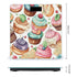 JTREHY Cupcakes Donuts Muffins Sugar Scale for Body Weight Highly Accurate Digital Bathroom Body Scale Easy-to-Read
