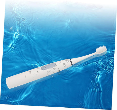NOLITOY Electric Toothbrush with Replaceable Soft Bristle Heads Ergonomic Adult Oral Care Brush for Stain Removal