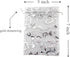 QIANHAILIZZ 5 x 7 Inch 100 pcs Heart Flower Organza Jewelry Gift Pouch, Candy Pouch Drawstring Wedding Favor Bags