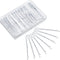 Hicarer 100 Pieces White Bobby Pins - 2.2 Inch Hair Pins for Women, Wave Hair Clips Bulk with Storage Box