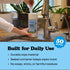 Loom Wipes 50 Count All Purpose Natural Cleaning Wipes - Vinegar & Citrus Powered Multi Surface Cleaner