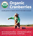 Organic Cranberry Pills - 60 Capsules | 50:1 Concentrate Equals 25,000mg of Fresh Cranberries for UTI Support