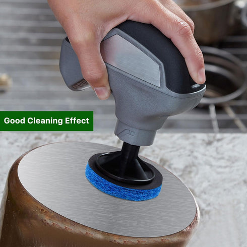 32pcs Electric Cleaning Brush Pad Set, Replacement Pads for Dremel Versa Cleaning Brush, 8 Foam and Microfibre