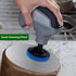 32pcs Electric Cleaning Brush Pad Set, Replacement Pads for Dremel Versa Cleaning Brush, 8 Foam and Microfibre