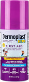 Dermoplast Kids Sting-Free First Aid Spray, Antiseptic & Analgesic for Minor Cuts, Scrapes, Burns, 2 Ounce