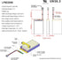 EEMB Lithium Polymer Battery 3.7V 1200mah 803048 Lipo Rechargeable Battery Pack with Wire JST Connector for Speaker and Wireless Device- Confirm Device & Connector Polarity Before Purchase