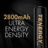 Tenergy Premium PRO Rechargeable AA Batteries, 4 Pack, High Capacity 2800mAh NiMH