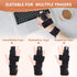 2 Finger Splint, Adjustable Finger Brace for Broken Fingers, Mallet Finger Splints, Arthritis Pain Relief (S/M)