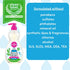 Dapple Baby Bottle and Dish Soap, Plant Based, Hypoallergenic, 16.9 Fl Oz (Pack of 3), 1 Pump Included
