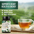 Green Tea Extract Pills 1000mg with EGCG - Heart Support Antioxidants, 98% Standardized Polyphenols - 60 Capsules