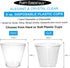 Party Essentials Disposable 9 oz Party Punch Cups, 20 Count, Clear, Old Fashioned Tumblers