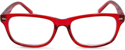 In Style Eyes Seymore Retro Bifocal Reading Glasses, Non-progressive Adaptive Spring Hinges for Women and Men