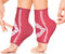 Sparthos Ankle Compression Socks (Pair) – Plantar Fasciitis Sleeves with Arch Support, Pink-M