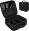 Relavel Travel Makeup Train Case - Makeup Cosmetic Case Organizer, Portable Artist Storage Bag with Adjustable Dividers