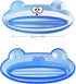 PASOW (Pack 5 Cartoon Animal Plastic Frog Cat Panda Pig Shaped Toothpaste Cream Squeezers of Mix Designs)