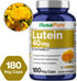 NusasPure Lutein 40mg, 180 Veggie Capsules, Non-GMO, Vegan