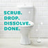Scotch-Brite Scrub & Drop Toilet Cleaning System Refills, Dissolvable Toilet Bowl Cleaner Pad Tablets (6 Refills)