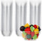 100 Pack Hard Plastic Bowls, 8oz Ice Cream Bowls, Clear Disposable for Parties, Catering, Special Events