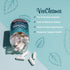 VeeFresh - VeeCleanse Boric Acid Vaginal Suppositories - Vaginal pH Balance Suppositories - Vaginal Odor Control - Feel
