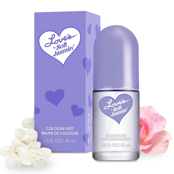 Dana Love's Soft Jasmin Cologne Mist, 1.5 oz Women's Body Spray