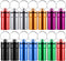 Hotop 14 Pieces Portable Pill Holder Keychain - Waterproof Aluminum Mini Tablet Container for Outdoor Use