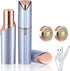 Mini Electric Facial Hair Remover for Women, USB Rechargeable Razor for Lips, Chin, Armpit, and Peach Fuzz