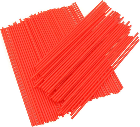 LUORNG 100 Pieces Spray Can Straws 4.72 Inches Plastic Replacement Spray Can Extension