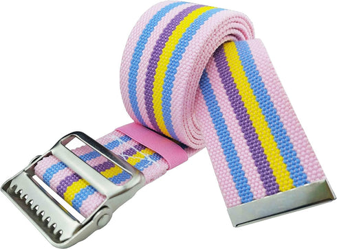 LAMBOX Gait Belt-Walking Transfer Belt with Belt Loop Holder for Seniors, Caregiver, Nurse, Therapist