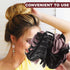 Lurrose 4Pcs Large Ribbon Hair Claws, Rose Flower Bow Jaw Hair Clip Barrette Ponytail Holders for Girls Women