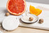 Home Collection Fragrance, Ceramic Stone Diffuser + Mini Fragrance Oil Spray (0.1 fl oz), Citrus + Seed