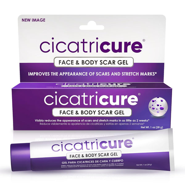 Cicatricure Advanced Scar Gel for Face & Body, Proven Results in 2 Weeks, 1 oz, Scar Treatment for Various Scars