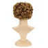 SWACC Short Messy Curly Dish Hair Bun Extension, Easy Stretch Combs, Clip in Ponytail, Strawberry Blonde-27#