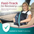 Pack Zomaple Recovery Hysterectomy Pillow with Gel & Lumbar Support Post Abdominal Surgery Must Haves Ideal