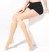 WOGOSVOR 15-20 mmHg Sheer Compression Socks Support Stockings Hose (Nude, S/M)