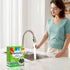 NATRUTH Garbage Disposal Cleaner Deodorizer Tablets 24 Pack - Fresh Apple Foaming Scrub Sink Freshener, Natural Drain