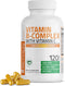 Bronson Vitamin B Complex with Vitamin C - Immune Health, Energy Support