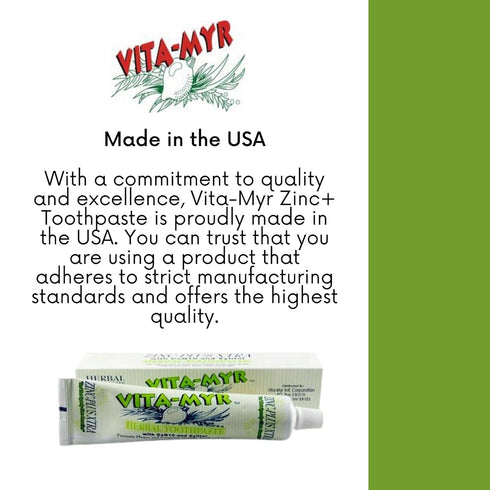VITA-MYR Coq10 5.4 OZ VITA MYR Herbal W And Xylitol Toothpste
