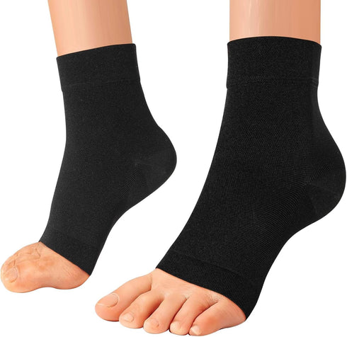 MENG YU QIAN XUN Medical-Grade Plantar Fasciitis Socks, Achilles Tendonitis Relief (Pair) Ankle Compression Sleeve for