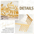 Jakawin Wedding Gold Leaf Crowns Tiaras Bridal Headband Prom Costume Hair Accessories for Women Girls