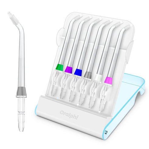 Replacement Tips for Waterpik Water Flosser, 6 Orthodontic Tips