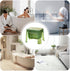 Generic Bath Stool - Modern Acrylic Style Small Furniture, Thickened PET Materials Support; minimalists Corner Storage