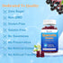 Quercetin Gummies for Kids, Adults, 1200mg Organic Quercetin with Bromelain, Elderberry, Vitamin C, 60Ct