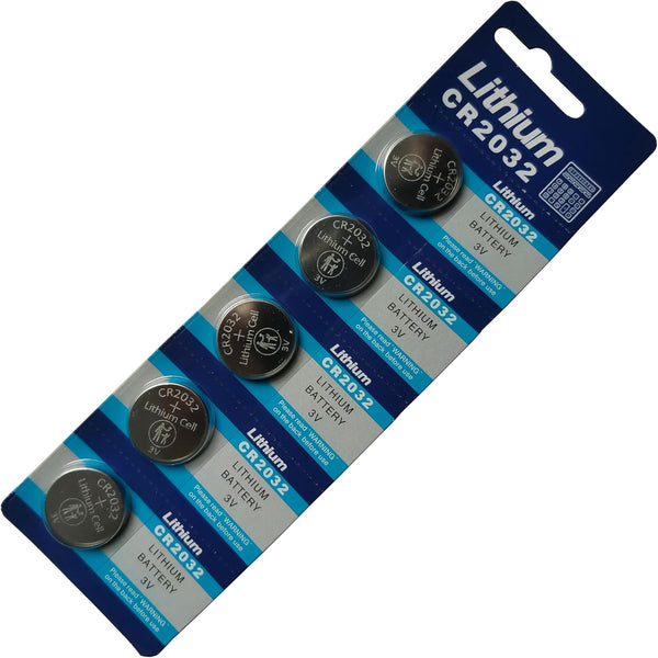 NEWERATONER New 5 X Cr2032 Br2032 2032 3V Lithium Batteries FBA