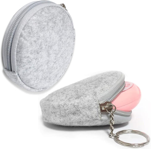 INVODA 6PCS Large Daily Pill Organizer for Pills, Vitamins, Fish Oil Supplements, Light Grey Bag (3PCS)