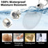 Pill Holder Necklace Nitro Pill Case, Titanium Waterproof Pill Container Necklace for Men Women, Small Pill Box with