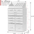 Sorbus Large Makeup Organizer, Stackable Jewelry & Makeup Storage for Vanity, Bathroom with 12 Drawers for Cosmetic