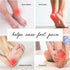 tuuli Wooden Foot Massager, Grooved Muscle Roller, Helps Ease Muscle Tension and Improve Blood Circulation, Natural